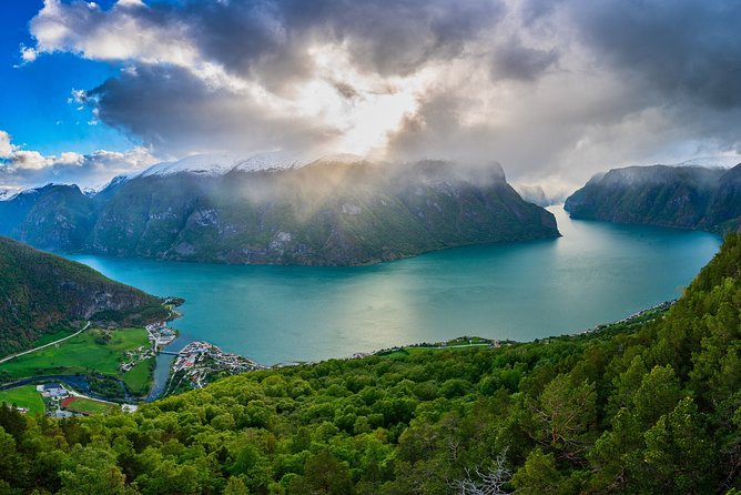 2-Day Round Trip from Bergen: THE GRAND SOGNEFJORD – fjords, waterfalls, glacier - The Flåm Railway and Stegastein viewpoint