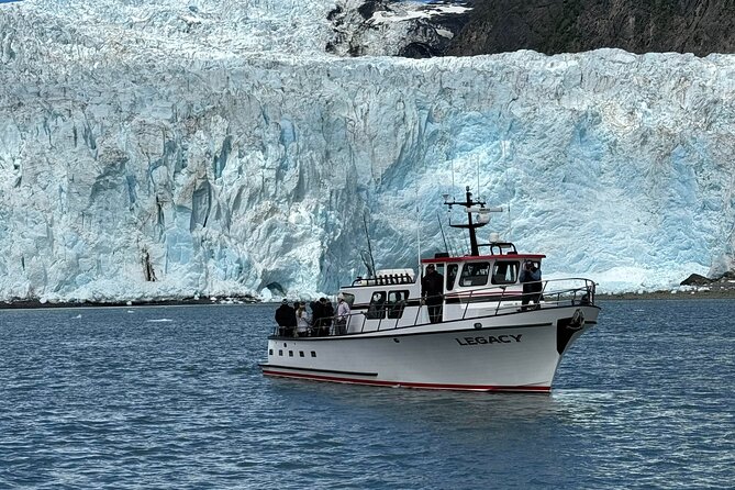 8hr Kenai Fjords Whale Watching Tour w/ 1hr Fishing 16 Passengers - Eight hours from Seward, with fishing built in