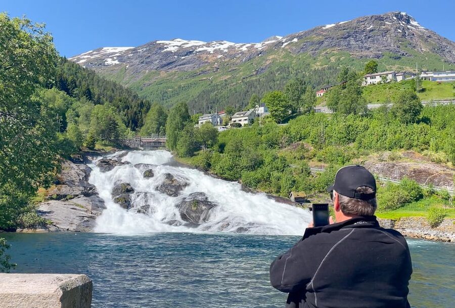 All About the Fjords, in one tour by boat & bus from Ålesund - Thirty minutes in Hellesylt