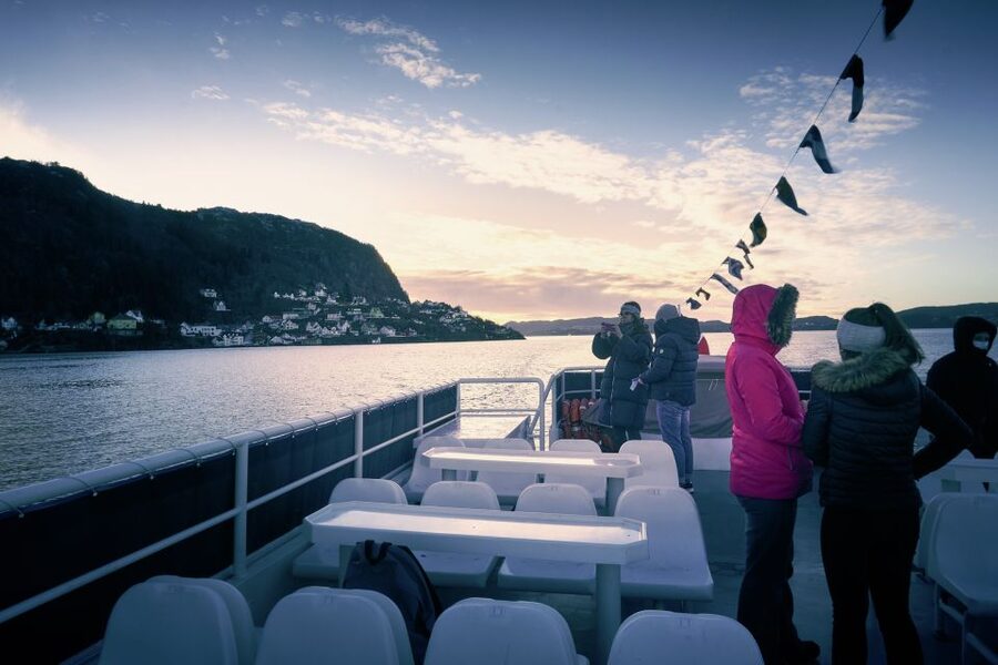 Bergen: Mostraumen Fjord Cruise, Mt Fløyen, City Sightseeing - Cruising the Cityfjord, Salhusfjord and Osterfjord