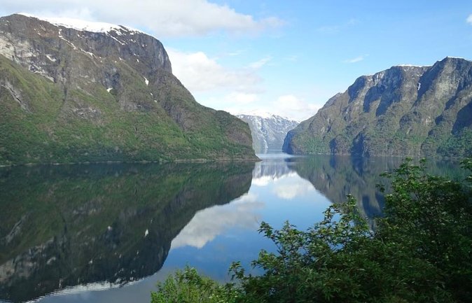 Bergen to Flam "The King of Fjords" One-Way or Round-Trip Cruise Ticket - Entering Sognefjord, Norway’s longest and deepest fjord