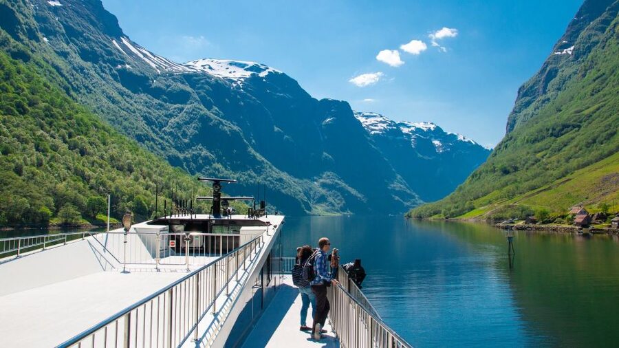 Bergen: Viking Village, Nærøyfjord Cruise & Flåm Railway - The Nærøyfjord aboard Future of the Fjords
