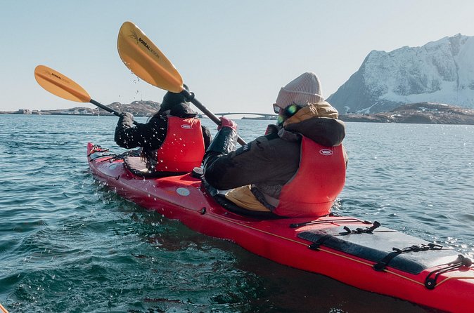 Explore Reinefjord by kayak (3 hours) - What the three hours feel like