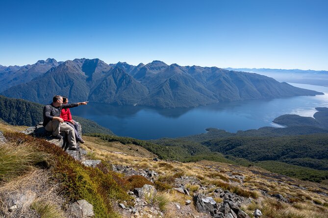 Fiordland Heli-hike from Te Anau - Landing near Luxmore Hut