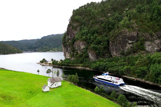 Fjord Cruise from Bergen through Mostraumen - Into Osterfjord: Mountains, Waterfalls, and Open Water