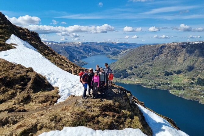 Fjord Hiking - Private tour - Fjord views from an open summit