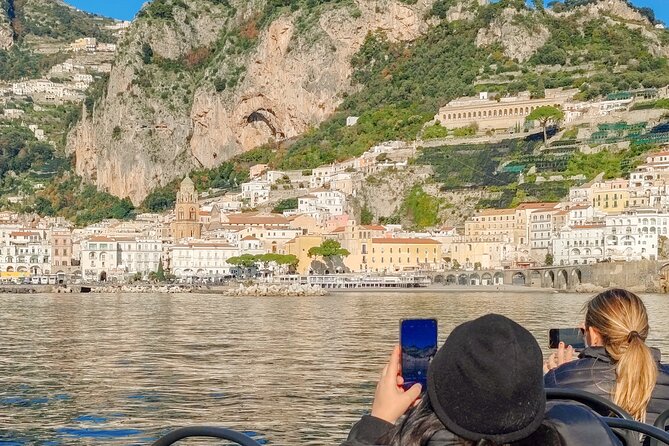 From Amalfi: Coast & Furore Fjord Boat Tour with Swim Break - What the $43.35 price gets you