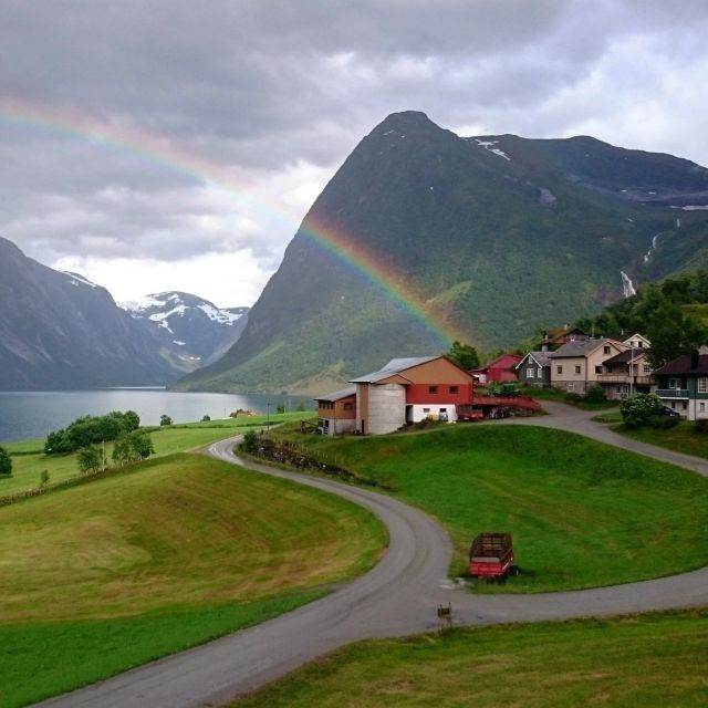From Balestrand: Fjord Cruise to Fjærland- Round trip - Fjærlandsfjorden from the water