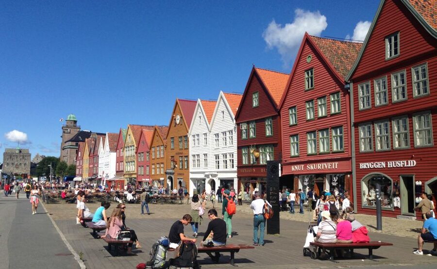 From Bergen: Private Tour to Sognefjord, Gudvangen, & Flåm - Tvindefossen and the Stalheim terrace