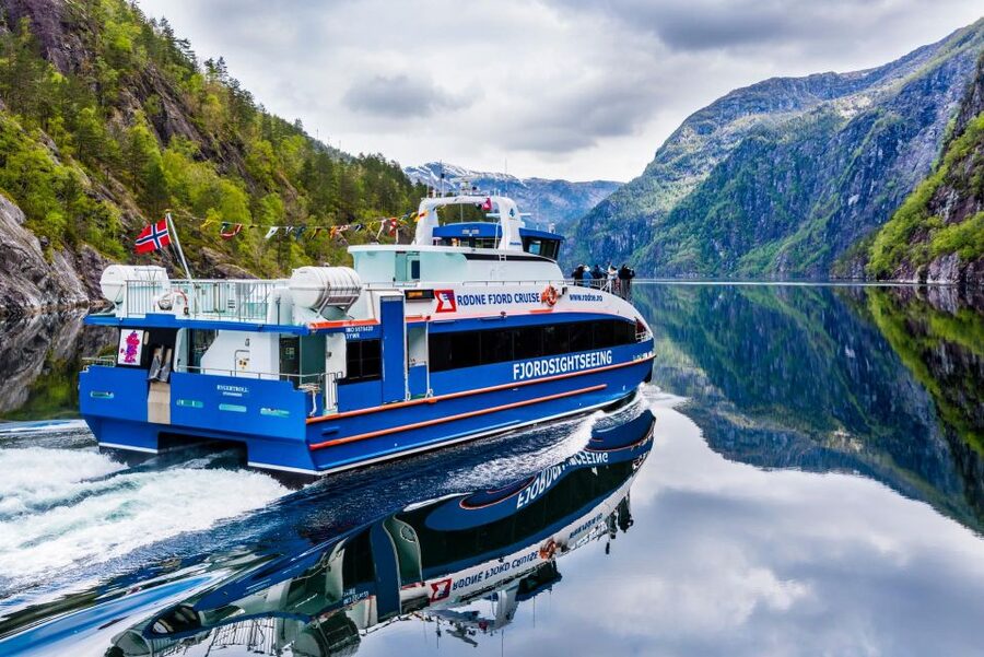 From Bergen: The Original Fjord Cruise to Mostraumen - A boat designed for changing Norwegian weather