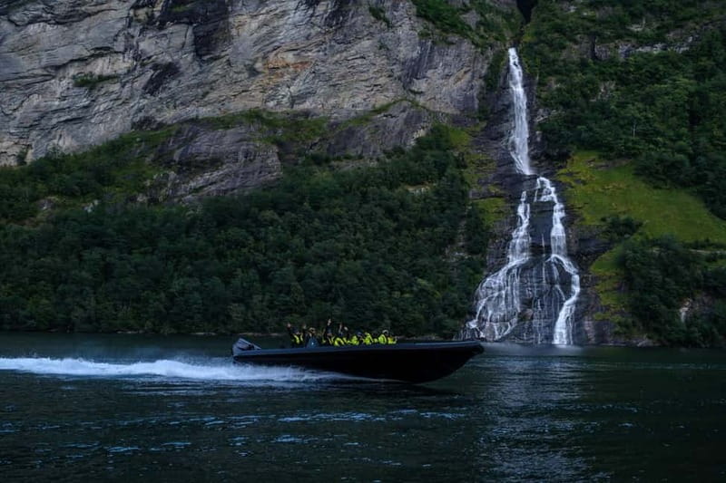 From Hellesylt: Experience Fjordsafari Geirangerfjord on RIB - Why a RIB changes the Geirangerfjord experience