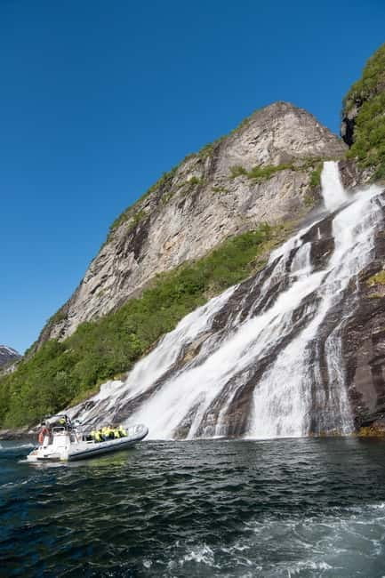 From Hellesylt: Experience Fjordsafari Geirangerfjord on RIB - Friaren and the stories behind the cliffs