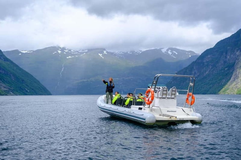 From Hellesylt: Experience Fjordsafari Geirangerfjord on RIB - Is $83 a fair price?