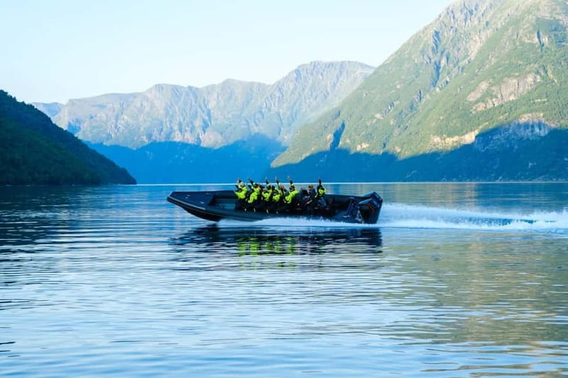 From Hellesylt: Experience Fjordsafari Geirangerfjord on RIB - Starting at Hellesylt Camping
