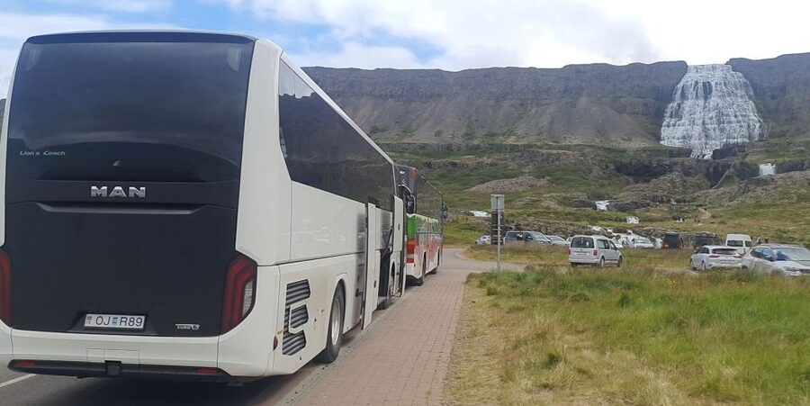 From Isafjordur: Dynjandi Waterfall Guided Day Trip by Bus - Key points at a glance
