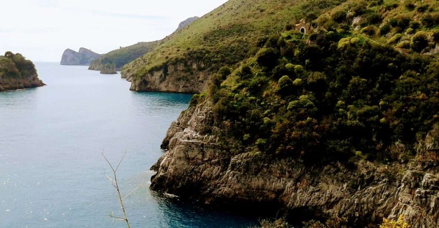 From Nerano: Sorrento Coast to Crapolla Fjord Kayak Tour - Setting out from Marina del Cantone