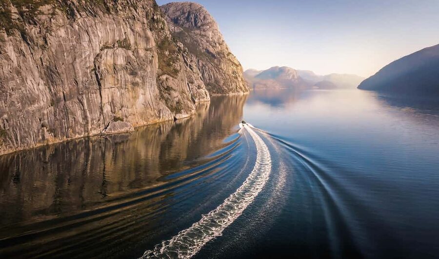 From Stavanger: Lysefjord RIB Boat Tour with Boathouse Visit - What the RIB ride feels like