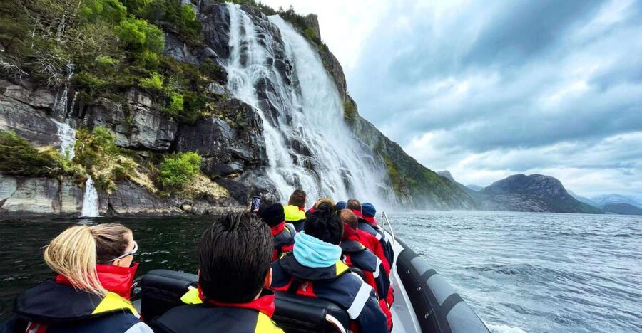 From Stavanger: Lysefjorden & Pulpit Rock RIB Boat Tour - Starting in Stavanger harbor