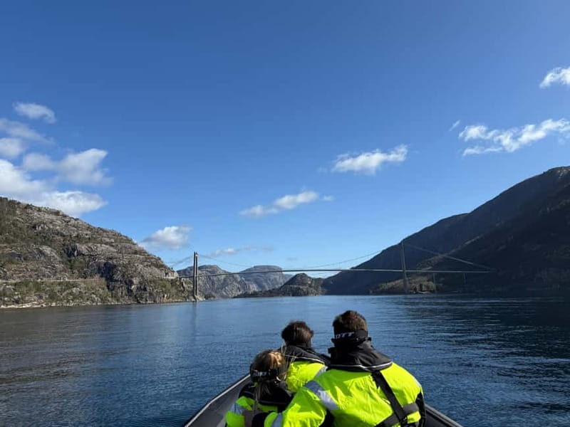 From Stavanger: Lysefjorden & Pulpit Rock Safari by RIB - Key points to know before you book