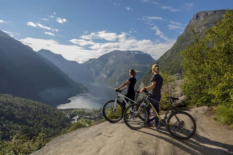 Geiranger Fjord: Downhill Self-Guided Bike Tour - A Downhill Ride With Real Road Traffic