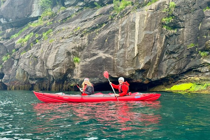 Guided Adventure on Fjord Kayaking in Hellesylt, Norway - Paddling onto Sunnylvsfjorden