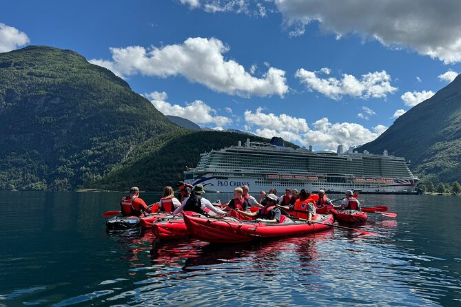Guided Adventure on Fjord Kayaking in Hellesylt, Norway - Stories, waterfalls, and time on the water