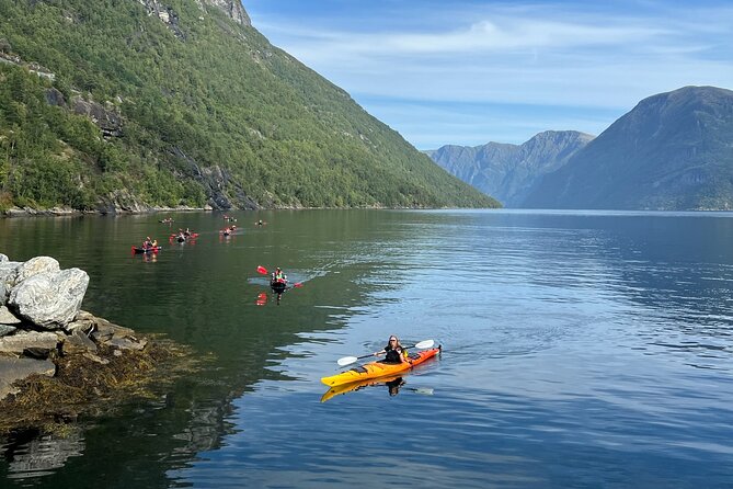 Guided Adventure on Fjord Kayaking in Hellesylt, Norway - Weather, cancellation, and practical planning