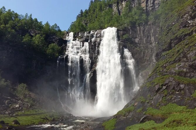 Guided tour - Hardangerfjord, Voss Gondola & 3 Great Waterfalls - Vøringsfossen, Norway’s famous waterfall