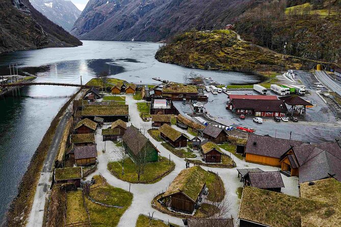 Guided tour to Viking Village, Nærøyfjorden Cruise & Flåm Railway - The Nærøyfjord cruise to Flåm