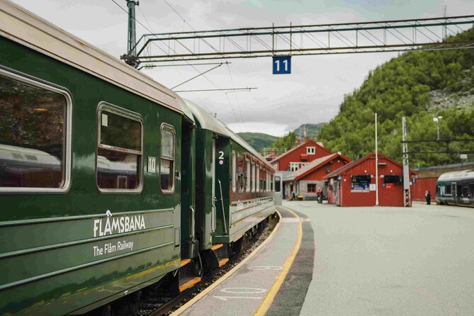 Guided tour to Viking Village, Nærøyfjorden Cruise & Flåm Railway - Dale and Tvindefossen: brief stops with different rewards