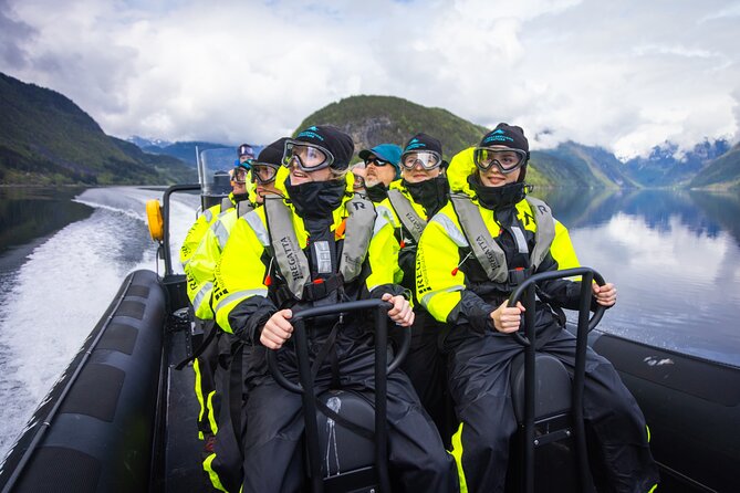 Hardangerfjord Ultimate RIB adventure from Ulvik - Following Osa Fjord toward the village of Osa