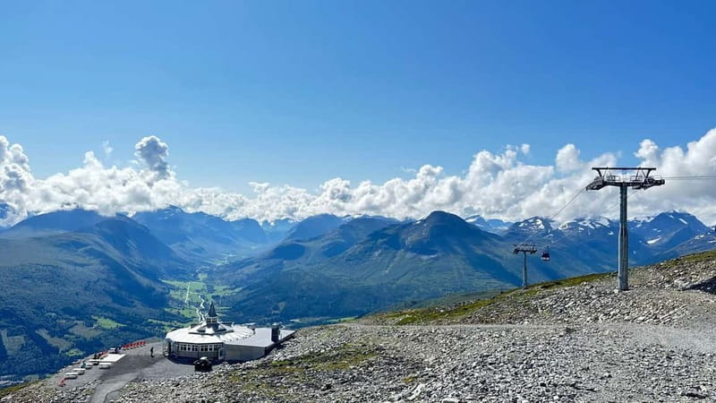 Hellesylt: Fjord to Sky Scenic Escape to Stranda Gondola - Stranda and the ride above 1,000 meters