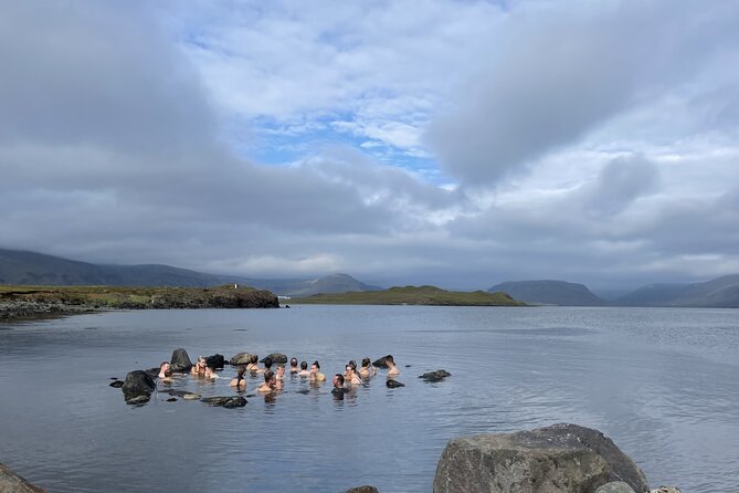Hvalfjordur & Hvammsvik Hot Springs Private Tour - Þórufoss, a waterfall with a television connection