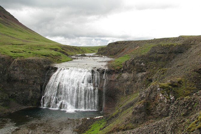 Hvalfjordur & Hvammsvik Hot Springs Private Tour - Steðji and the story of Staupasteinn