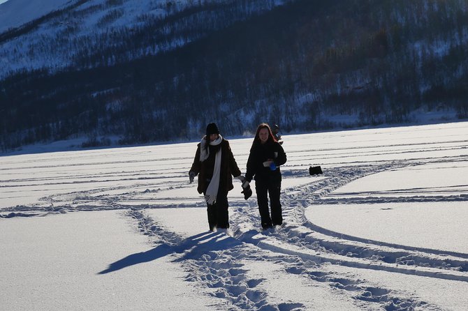 Ice Fishing On The Fjord - Karin, Oscar, and the hosting style