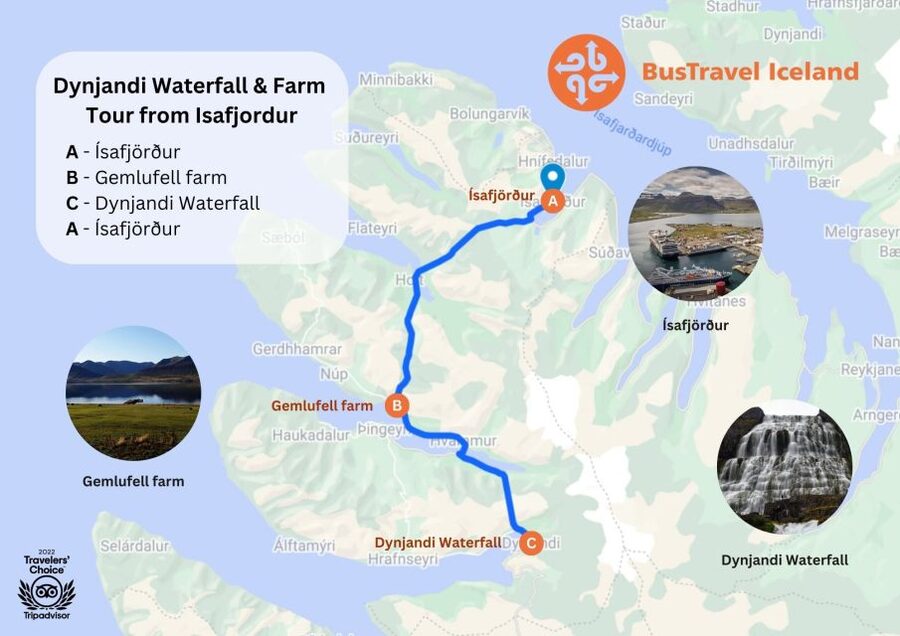 Isafjordur: Dynjandi Waterfall Tour and Icelandic Farm Visit - Dynjandi: a waterfall built in layers