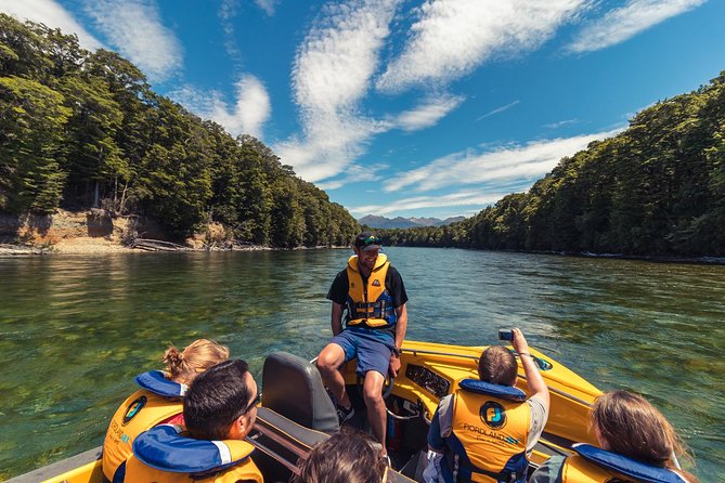 Jet Boat Journey through Fiordland National Park - Pure Wilderness - From Te Anau to the Upper Waiau River