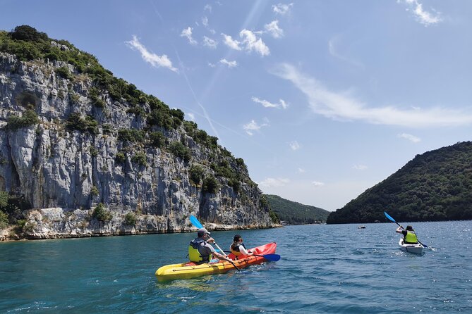 Kayaking Experience in Lim Bay Sea in The Croatian Fjord - Meeting Ilija and reaching the launch point