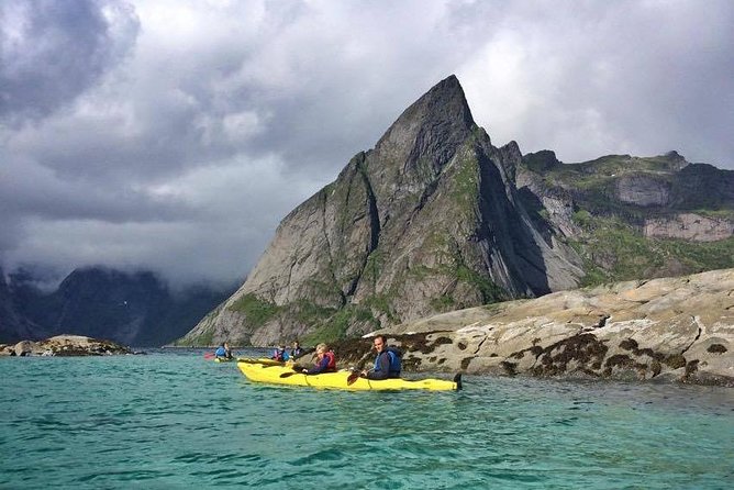 Kayaking in Reinefjorden - Who will enjoy this outing most?