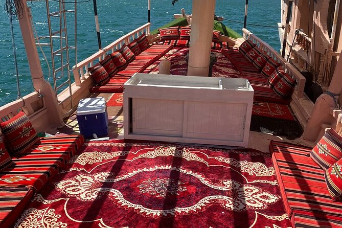Khasab Dhow Cruise To Musandam Fjords With Lunch Onboard - Dolphin watching around 10:45