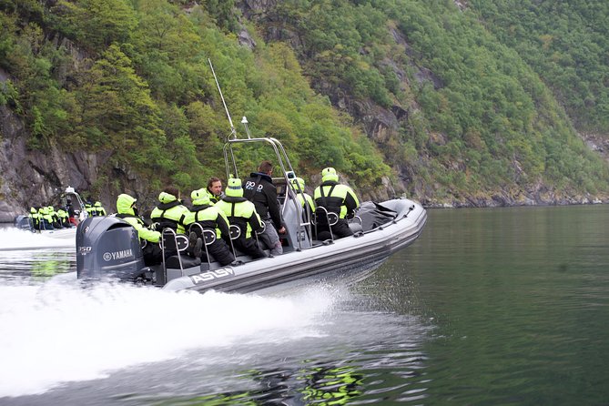 Lysefjord RIB Safari from Stavanger - Pulpit Rock from below