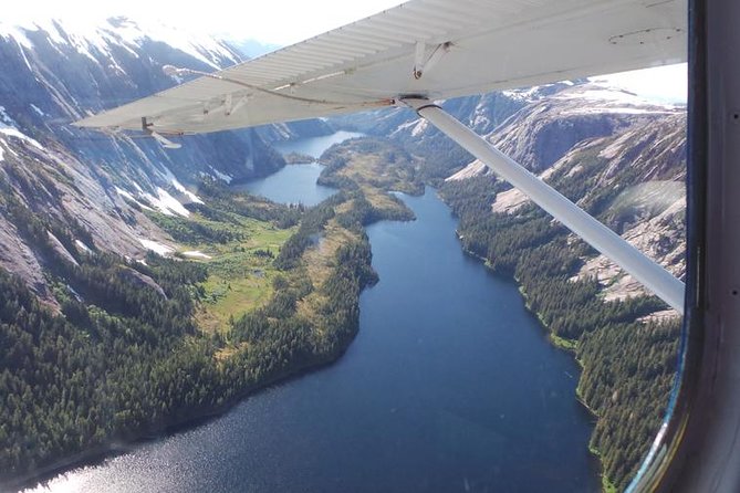 Misty Fjords Flightseeing 1 hour - What you see during the one-hour route