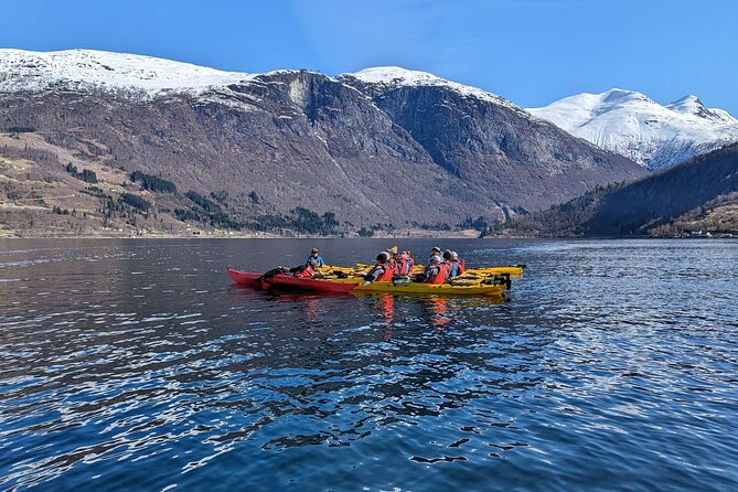 Olden: Easy Kayaking for Beginners on the Fjord - Starting beside Olden’s cruise terminal