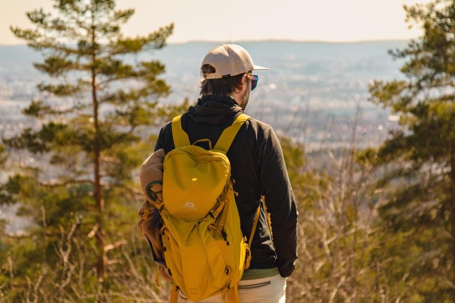 Oslo: Best View of the Oslofjord Hike - The final climb to Vettakollen