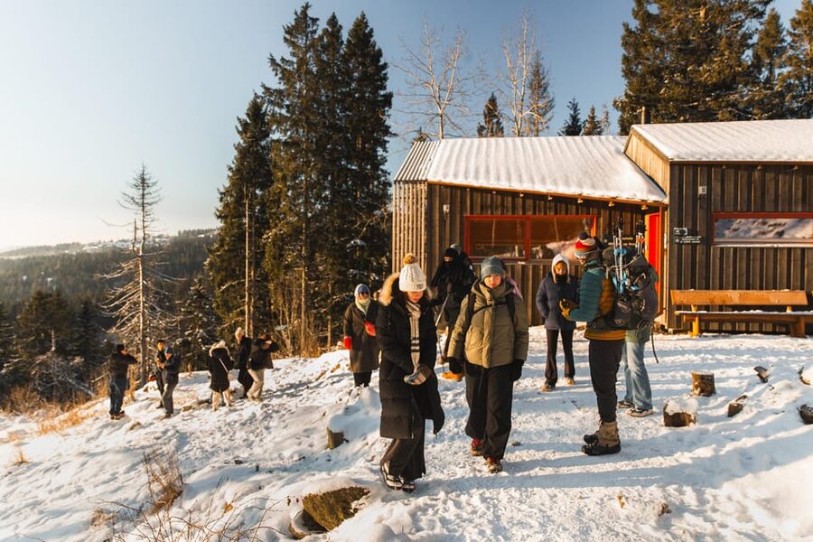 Oslo: Best View of the Oslofjord Winter Edition - Frognerseteren gives you an early preview