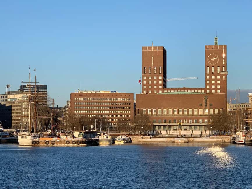 Oslo: Fjord Mini Cruise by Wooden Sailing Ship - Akershus Fortress and the Opera House