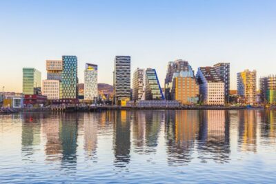 Grand City Sightseeing Tour by Bus with Fjord Cruise