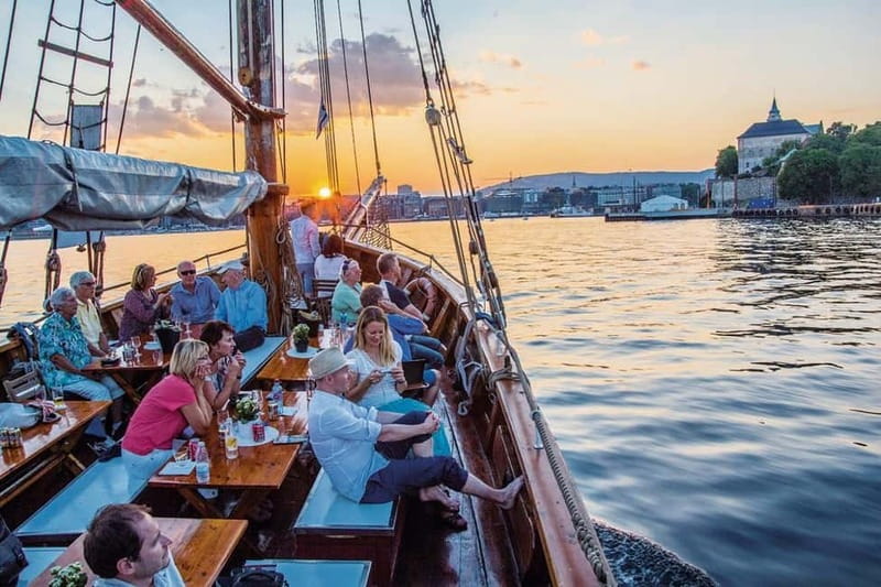 Oslo: Oslo Fjord Sightseeing Cruise by Sailing Ship - From City Hall Pier 3 to the open fjord