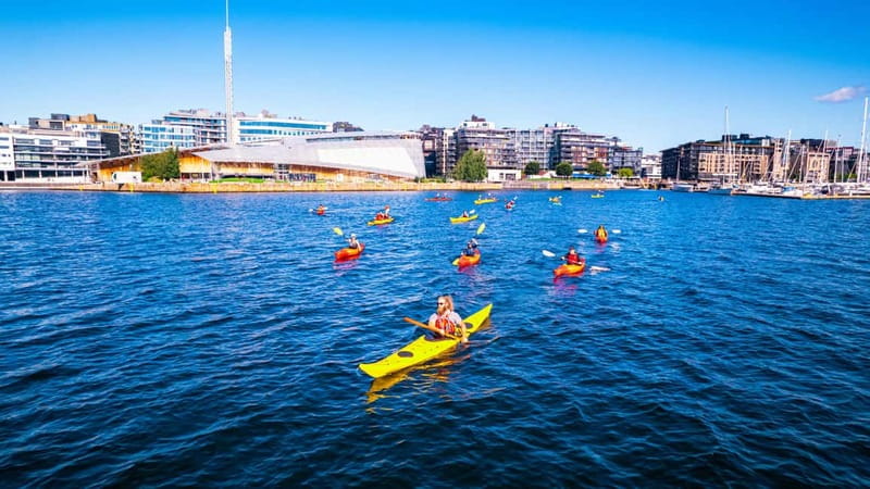 Oslo Sea Kayak Tour “Fjord City” - The Oslo Opera House from the Water