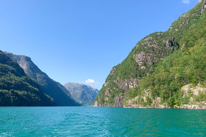 Private Fjord and waterfalls cruise to Modal- Mostraumen - Osterfjorden and the changing scenery